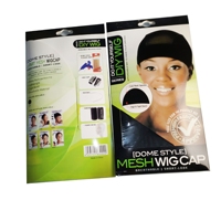 Casquette Dôme en Spandex d'Usine S/M/L avec Sangles Élastiques, Bonnet de Perruque à Tisser avec Emballage