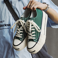 Nouveauté - Chaussures en toile noires de haute qualité pour l'hiver, baskets à plateforme à semelle épaisse, unisexes, respirantes, motif à carreaux