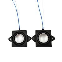 Haut-parleur amplifié pleine gamme 2831 Horn Cavity Square pour mini-enceinte avec woofer de 1 pouce et matériaux non-papiers