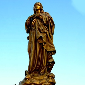 Tôn Giáo ngoài trời Vườn đồng tượng của giả định của Mary điêu khắc - Product Image 2