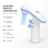 Remplisseur de pipettes motorisé professionnel de 0,1 à 100 ml, haute vitesse, batterie lithium-ion, contrôleur de pipettes de laboratoire scientifique ergonomique
