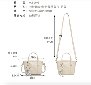 AndoBag - Bolso de Mano de Cuero Vacuno Genuino, Nuevo, Tipo Bandolera, para Mujer, para el Trabajo Diario - Product Image 3