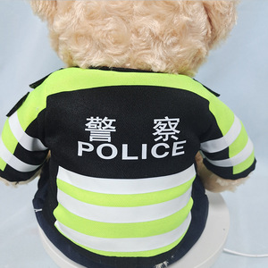 Traffic Police Teddy Bear Plush <b>Toy</b> 30cm Kids Birthday Gift Cute <b>Stuffed</b> Animal For Children Unisex <b>Soft</b> Doll - Product Image 4