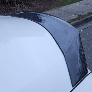 Q60 Q60S ASPEC Style Carbon Fiber <b>Rear</b> <b>Spoiler</b> Trunk Wing 2013-2023 Coupe Polished Tape Installation - Product Image 6