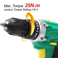 Mini perceuse électrique portable sans fil 12v Perceuse à main domestique bricolage Perceuse et tournevis sans fil