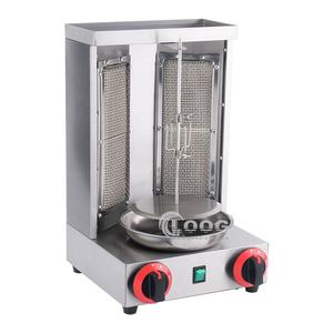 <span class=keywords><strong>Machine</strong></span> à griller le Shawarma de poulet rotative <span class=keywords><strong>électrique</strong></span> de bonne qualité <span class=keywords><strong>Machine</strong></span> à Doner <span class=keywords><strong>Kebab</strong></span> <span class=keywords><strong>Machine</strong></span> à griller le Shawarma à gaz à 2 brûleurs - Product Image 2