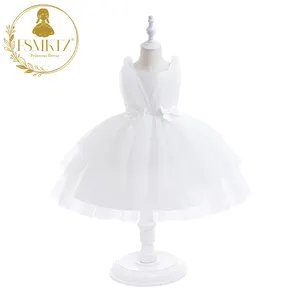 Flower Lace Pageant Party Communion Dresses Children Kids Frock Girls Dress With Competitive Price