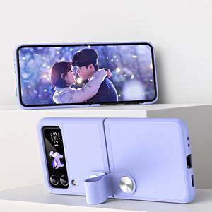 Coques de téléphone en TPU PC pour <span class=keywords><strong>Samsung</strong></span> <span class=keywords><strong>Galaxy</strong></span> Z Flip 6, coque de téléphone portable pliable à 180° pour <span class=keywords><strong>Samsung</strong></span> Z Flip <span class=keywords><strong>4</strong></span> 5 6 - Product Image 2
