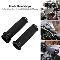Empuñaduras de Aluminio para Motocicleta, Manillar de 1 "y 25mm para Harley Touring 96-07 Dyna 96-17 Softail 95-15 VRSC 02-17 Sportster XL