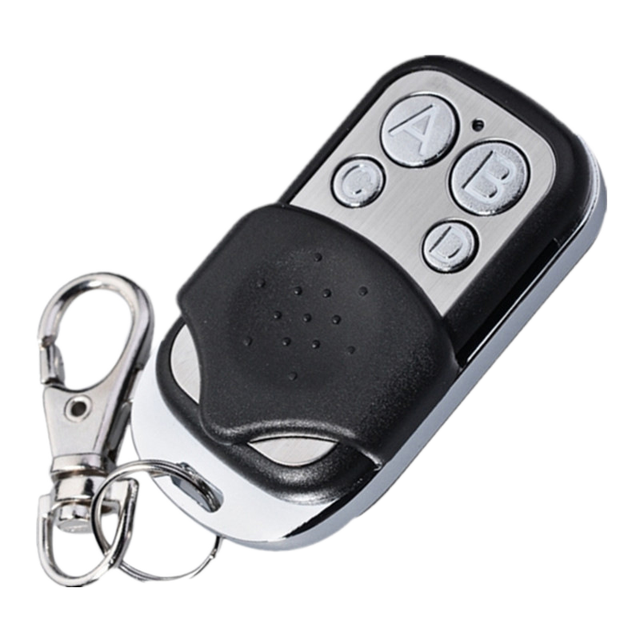 Wireless Universal 433Mhz RF Learning Code Remote Control 4 Buttons Remote Control Wireless RF Remote Control