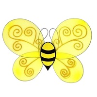 Accessoires pour fêtes costumées d'anniversaire, d'Halloween et de carnaval, ensemble d'ailes d'ange de fée papillon scintillantes multicolores