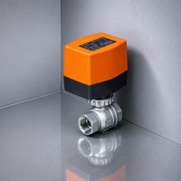 Vanne à boisseau sphérique motorisée Winvall en acier inoxydable 304/316, actionnée par moteur 24 V CA, vanne électrique à 2 voies PN20