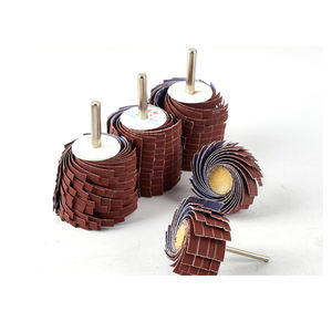 Roue à lamelles <span class=keywords><strong>de</strong></span> <span class=keywords><strong>ponçage</strong></span> à tige <span class=keywords><strong>de</strong></span> 3 mm/6 mm, oxyde d'aluminium, grain 60/80/120/240, roue à lamelles montée sur tige <span class=keywords><strong>pour</strong></span> <span class=keywords><strong>perceuse</strong></span> - Product Image 6