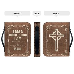 ซองหนังกันน้ำอเนกประสงค์มีซิปสำหรับใส่หนังสือความจุมากสำหรับคลุมไบเบิลของผู้ชายในโบสถ์ - Product Image 4