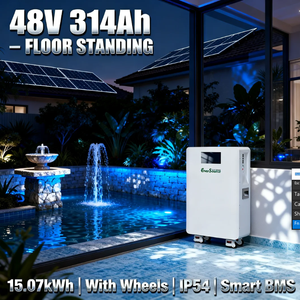 Baterai Lithium 48V 314Ah 15kWh untuk Sistem Penyimpanan Energi, Terpasang di Dinding dengan Roda - Product Image 6
