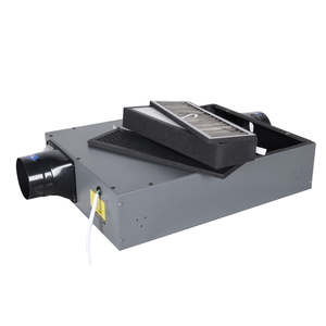 Système de ventilation d'air frais Box Fan avec <span class=keywords><strong>filtre</strong></span> HEPA11, <span class=keywords><strong>filtre</strong></span> à charbon, alimentation par batterie, faible bruit 35-39 dB, garantie 3 ans, OEM ODM - Product Image 1