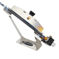 Tir à l'arc empennage Jig Chasse Arc et Flèche Arbre Compact DIY Outil Aluminium Réglable Collant Collant Aubes Plume Accessoires