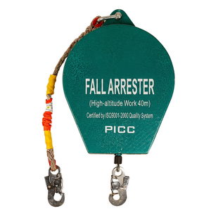Dispositivo Anticaídas PICC con Cuerda de 40m, Gancho Autoblocante, Cordón de Seguridad para Trabajo en Altura - Product Image 1
