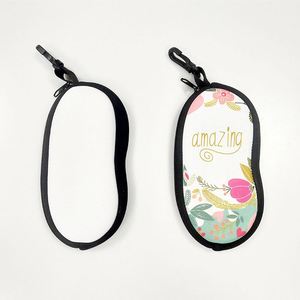 230*95mm Modern Double-Sided Neoprene Sublimation Glasses Cases Blanks for DIY Anniversary Printing - Product Image 1