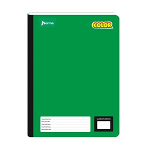 دفتر ملاحظات بمكونات غير محكوم بالألوان من نورما 7 "X" متعدد الألوان 80 ورقة دفتر ملاحظات جديد بلون ثابت - Product Image 4