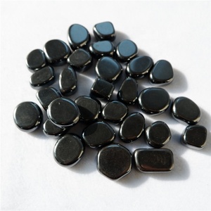 En gros Poli Argent Minéral Cristal Hématite Brut Gravier Dégringolé <span class=keywords><strong>Pierre</strong></span> - Product Image 3