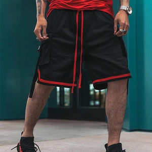 Nuevos pantalones cortos de gimnasio para hombre, correr, trotar, deportes, Fitness, culturismo, pantalones de chándal, entrenamiento masculino, marca, pantalón corto hasta la rodilla - Product Image 5