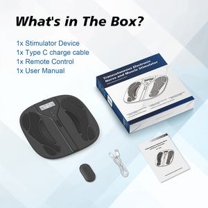 Masajeador de pies EMS para neuropatía, estimulador muscular eléctrico para pies, circulación sanguínea, control remoto inalámbrico - Product Image 6