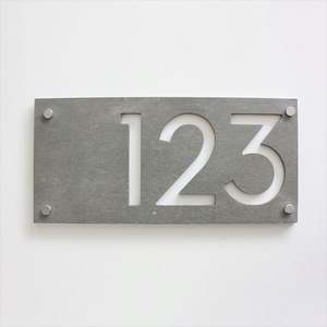 Placa <span class=keywords><strong>de</strong></span> Número <span class=keywords><strong>de</strong></span> Casa Personalizada Sin Pedido Mínimo, Letrero con Nombre <span class=keywords><strong>de</strong></span> Casa, Placa con Número <span class=keywords><strong>de</strong></span> Puerta, Letrero <span class=keywords><strong>de</strong></span> Diseño Moderno para Puertas <span class=keywords><strong>de</strong></span> Villa, Placas para Oficina - Product Image 1