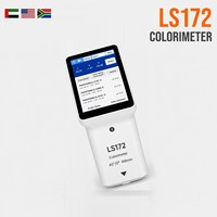 Analyseur de couleur de précision Lin pour l'impression textile, mesureur de différence de couleur de bureau LS175/176, source de lumière LED, modes couleur laboratoire/RGB