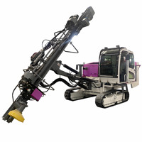 Machine de forage de trous de dynamitage pour roche dure, Foreuse portative à marteau fond de trou (DTH), Fabricant de foreuses minières
