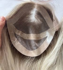 Peluca de Alta Calidad <span class=keywords><strong>para</strong></span> <span class=keywords><strong>Mujeres</strong></span> Europeas, Accesorio <span class=keywords><strong>para</strong></span> el Cabello, Cabello Lacio con Resistencia al Calor, Adecuada <span class=keywords><strong>para</strong></span> <span class=keywords><strong>Mujeres</strong></span> con Calvicie - Product Image 1