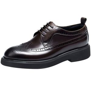 Chaussures en cuir pour hommes, authentiques, britanniques, personnalisées, formelles, à lacets, décontractées, sportives - Product Image 4