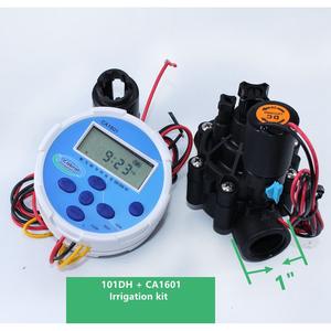 Temporizador de riego digital con batería de 9V, control automático de agua para jardín exterior, invernadero y espacios verdes urbanos - Product Image 5