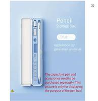 Étui pour Apple Pencil 1/2 Gen Pro USB-C, boîte de rangement portable, boîte de rangement pour crayons, étui universel