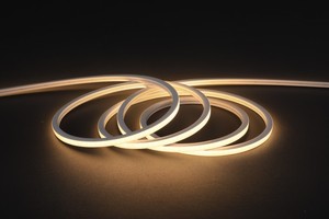 ไฟนีออน LED แบบโค้งงอได้ ขนาด 8x8 มม. ยืดหยุ่นสูง สำหรับงาน DIY สร้างสรรค์ ทำป้าย  แบบซิลิโคนเนื้อนุ่ม โค้งงอได้ในแนวแนวนอน - Product Image 3