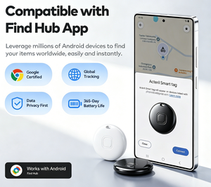 Localizador y Rastreador en Tiempo Real con Control por Aplicación, Impermeable IP67, con un Solo Clic, para Vehículos, Llaves y Bolsos - Product Image 4