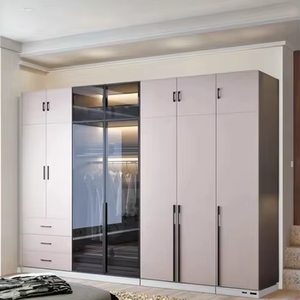 Armoire, chambre à coucher, chambre de location moderne et minimaliste, armoire de rangement, petite unité, <span class=keywords><strong>vestiaire</strong></span> - Product Image 3