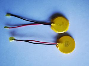 Lir2450 Tombol Baterai 3.7V 240MAH 2XLIR2450 Isi Ulang Tombol Sel Baterai dengan Memimpin Kabel dan Konektor - Product Image 2