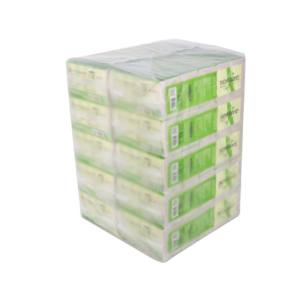 Mouchoirs en papier de bambou vierge 3-4 plis personnalisables sans parfum Pack souple pour le sport Matériau recyclé de l'usine - Product Image 6