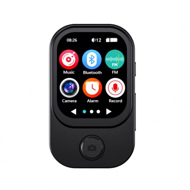 Colour Screen Bt Mp3/4 Player Camera Take Photos Viedos E-Book Clock Built-in Speaker Video Playback Hd Recording Hifi Audio