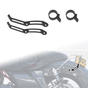 Para Harley Road King Electra Street Glide Piezas de motocicleta ultra clásicas amortiguador trasero suspensión remota depósito montaje - Product Image 1