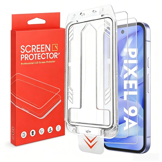 Dust Free 9H Clear Anti-Scratch Ultra-Thin 0.3mm 2.5D Radian Full Coverage Tempered Glass Screen Protector for Google