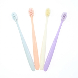 <span class=keywords><strong>Brosse</strong></span> à dents massante <span class=keywords><strong>ultra</strong></span>-fine pour adultes, couleurs chaudes, très demandée, populaire en ligne, OEM ODM - Product Image 1