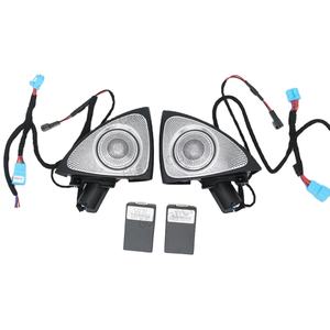 Aigus rotatifs 3D 64 couleurs pour <span class=keywords><strong>Mercedes</strong></span> Benz W205 W213 W222 X253 W177 GLB GLA GLC <span class=keywords><strong>E</strong></span> S <span class=keywords><strong>Classe</strong></span> C LED Tweeter Haut-parleur <span class=keywords><strong>Klaxon</strong></span> - Product Image 1