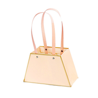 Boîte cadeau d'anniversaire INUNION, bouquet de fleurs vertes, sac fourre-tout, arrangement floral, panier, boutique de fleurs, boîte à roses