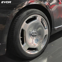 Jantes en alliage d'aluminium EVOR de haute qualité 5x120 5x114.3 pour voitures particulières, pièces automobiles, accessoires 4x4 pour Ferrari Porsche KIA, roues forgées
