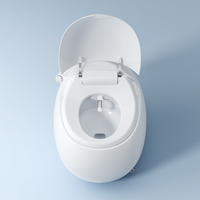 Toilette intelligente OEM/ODM d'usine, vente en gros, toilette monobloc électrique à bidet intégré, à poser au sol, pour grossistes internationaux