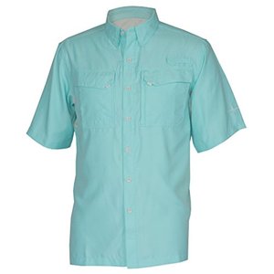 مخصص شعار الأشعة فوق البنفسجية حماية زر يصل قصيرة الأكمام فارغة قميص لصيد الأسماك - Product Image 5