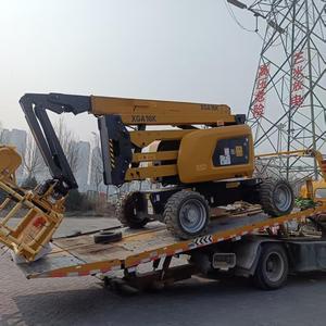 Plataforma Elevadora Hidráulica Articulada XGA16K de 16 m de Altura de Trabajo, Plataforma de Trabajo Aérea para Terrenos Accidentados, Elevador de Personal para Exteriores XGA16K - Product Image 4