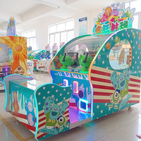 Machine de jeu d'arcade pour enfants Mini pistolet de tir à jetons pour le divertissement des enfants